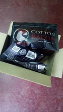 DIYFIX 1 bolsa de cigarrillo electrónico de algodón orgánico tocino de bricolaje de algodón para RDA atomizador tanque RBA de alambre de calefacción algodón Vape