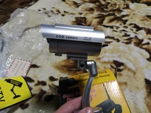 Cámara simulada de energía Solar para seguridad, videocámara falsa impermeable para interior y exterior, luz LED tipo bala, Monitor cámara de vigilancia CCTV