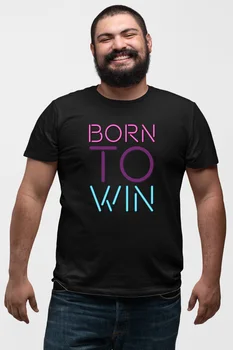 

Angemiel Wear Win For Born Black Men 'S Cotton Big Size T-Shirt