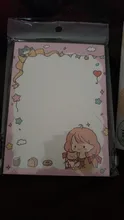 Yisuremia-Bloc de notas Kawaii Sweetheart, 50/100 hojas, notas, Mensaje en papel, bonito Bloc de notas decorativo, papelería de oficina, suministros escolares