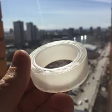 Cinta mágica Nano de doble cara, transparente, reutilizable, impermeable, Gekkotape para el hogar, 1M/2M/3/5M