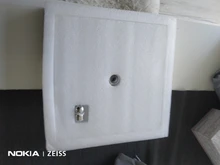 EVERSO-Cabezal de ducha de lluvia de acero inoxidable, ultrafino, acabado cromado, redondo y cuadrado, 12/10/8/6/4 pulgadas