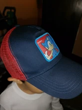 Gorra de malla con estampado de Dragon Ball para hombre y mujer, gorro de malla con estampado de Anime, Estilos de dibujos animados, Snapback, Gorra de béisbol de algodón Hip Hop, unisex