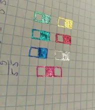 Juego de 8 colores de pluma con brillo, resaltador que cambia de Color, marcador de Flash, Gel, plumas de dibujo, álbum de recortes, diario, papelería, escuela