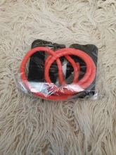 Bandas de resistencia de 5 niveles con asas, cuerda elástica para Yoga, ejercicio físico, banda con tubos para entrenamiento de fuerza en casa