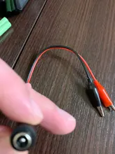 Alligator Clips Jack-Connector Power-Cable Crocodile-Wire Female 12V DC Voltage