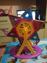 ZKZC-bloques de construcción magnéticos de gran tamaño para niños, juego de bloques de construcción de diseñador magnético, 180 Uds., Juguetes DIY para niños, regalos