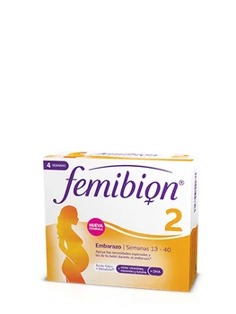 

Femibion 2 28 capsules + 28 tablets support your special needs during pregnancy.