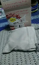 Clip Microscope Magnifying Glass Cell-Phone-Clip Uv-Light Focusing Jewelry 60X LED 