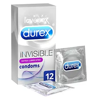 

DUREX Invisible Extra lubricated 12 condoms (English version)