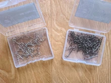 Fishing Snaps Hooks Tackle Fastlock-Clips Safety-Connector-Accessories Stainless-Steel