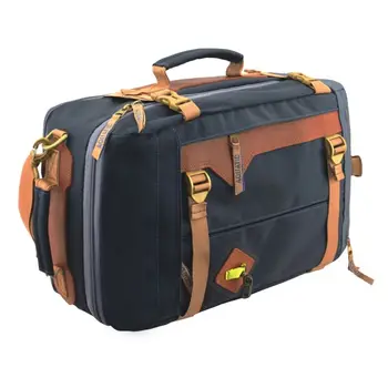 

Bag-backpack aquatic c-28c with leather pads, blue c-28c