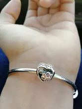 Plata de Ley 925 de un perro historia caniche Cachorro Bulldog Francés perlas encanto Fit BISAER encantos de plata 925 Pulsera Original