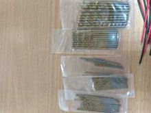 50 Uds Brocas recubiertas de titanio conjunto HSS acero de alta velocidad brocas conjunto de herramienta de alta calidad conjunto de herramientas de mano 1/1, 5/2/2, 5/3mm