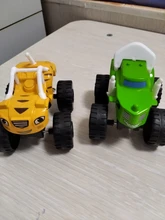 6 unids/set cuerpo máquinas juguetes ruso milagro Crusher camión vehículos figura de cuerpo juguetes para los niños regalos de cumpleaños