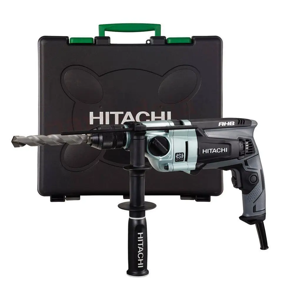 Hitachi DV22V 1120 Вт 13 мм 2 Скорость профессиональная Ударная дрель
