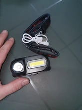 Flashlight-Torch Lamp Fishing-Headlight Usb-Rechargeable Mini Portable XPE COB