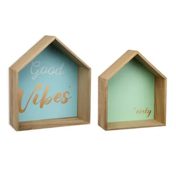 

Wall Decoration Paolownia wood (2 pcs)