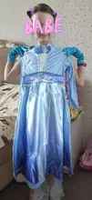 Vestidos de Elsa para niña, disfraz de princesa, Elsa, Reina de la nieve 2, Cosplay, Vestidos, conjunto de accesorios para el cabello, ropa de Halloween para niña