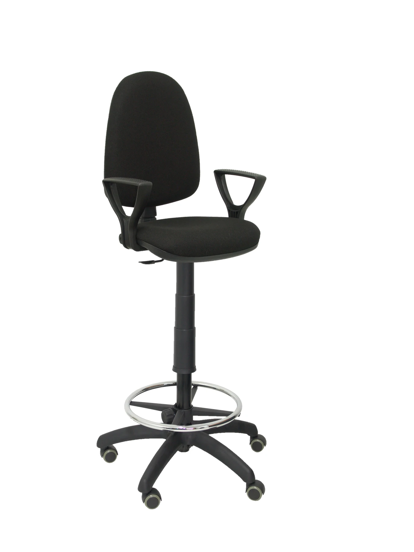Stool Ergonomic with permanent contact's house mechanism dimmable in high altitude hoop foot pegs &amp wheels parquet ASI | Мебель