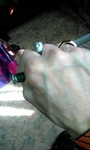 Arma de defensa personal de acero plástico nailon, herramientas de anillo de defensa personal, equipo de anilla