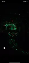 Laser-Projector-Lights Led Dj Party Wedding Rechargeable 129-Patterns Bedroom RGB UV