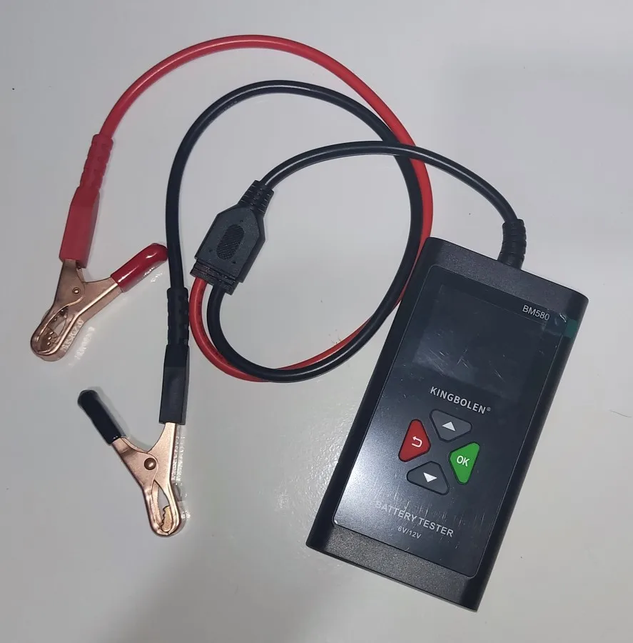 Отзыв о товаре Автомобильный тестер батареи KINGBOLEN BM580 12V 6V CCA Circut тестер Cranking зарядка инструменты BM550 Автомобильный анализатор батареи от пользователя Покупатель 