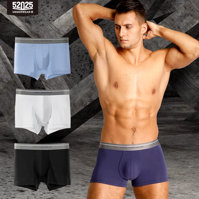 Men's Soft Comfortable Underwear Boxer, Breathable Sexy Underpants