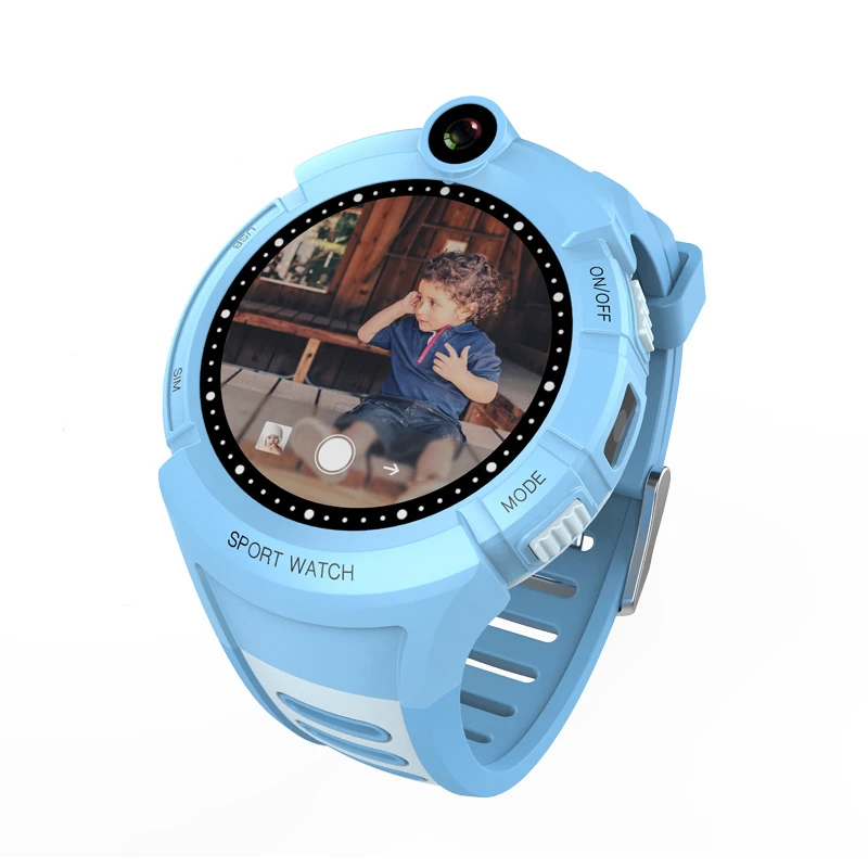Умные детские часы с камерой и фонариком Smart GPS Watch Q360 GW600 (Голубой)|Смарт-часы| |