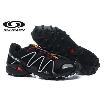 

Salomon Men Shoes Salomon Speed Cross III High Quality Hiking Shoes Mountain sneakers Men Cross-country Shoes 40-46