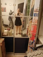 Swimwear Women Skirt Monokini Black Plus-Size Sexy with Bathsuit XXXL Mush