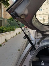 Para Suzuki Alto 2009-2018, 2 uds., elevador de maletero trasero de coche, soporte para resortes de Gas, conjunto de resortes de Gas, barra de soporte, elevadores de choque