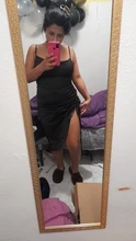 NewAsia-vestido de satén fruncido para mujer, cordón y Vestido largo con tirantes finos, cuello de capó, Espalda descubierta, Sexy, para fiesta, verano 2020