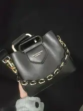 Bolso de lujo de un solo hombro para mujer, bandolera de Cuero de calidad PU, informal, clásico, a la moda, 2021