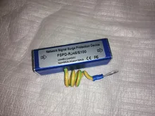 YiiSPO-Protector contra sobretensiones RJ45, protección contra sobretensión, pararrayos para cámara Ethernet/IP, 100Mbs