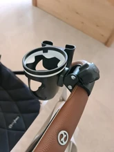 Portavasos Universal para cochecito de bebé, soporte para teléfono, estante para botella giratoria 360, accesorios para cochecito de bebé