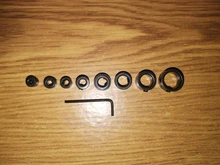 Drill-Bit Locator-Tool Depth-Stop Woodworking Wrench Ring-Positioner-Drill 3-12mm 