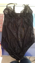 Body Sexy sin mangas de encaje entallada para mujer, ropa interior ajustada con cuello de pico, eslinga de espagueti, pijamas de leotardo