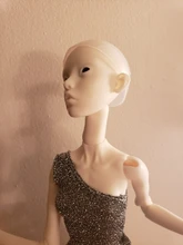 Fixed-Wig Hair-Wigs-Cover Headgear Anti-Slip Doll-Specific Silicone 1/12-Doll for DIY