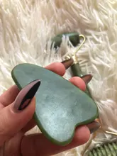 Cara Natural masajeador Guasha Jade rodillo raspador de herramientas de cuidado para la piel Facial de masaje Microniddle limpiador Facial cuidado de la piel