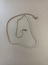 Collar de cadena de cuerda retorcido de Color dorado para hombre, rapero de Hip Hop, gargantilla de cadena de acero inoxidable de 3MM, Gargantilla minimalista, joyería C022