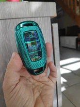 Funda protectora para llave de coche, accesorios para Hyundai i30 Ix35 Encino Azera Accent TM Palisade Santa Fe, decoración automática