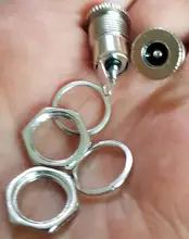 Connector Panel-Mount Power-Jack-Socket Metal Female DC DC099