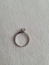 De alta calidad de Color de plata diamantes de imitación incrustaciones anillos para mujer anillo de boda regalo compromiso para mujeres envío gratuito