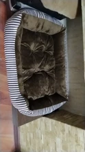 Kennel Pet-Bed Dog Large Warm-Pad Small Waterproof Medium Big 5-Size Winter-Mat Striped