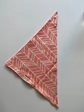 Pañuelo para perro, accesorios para perro, dibujo de fruta, piña, algodón, a cuadros, lavable, babero para perro y gato