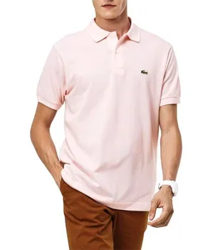 

LACOSTE L.12.12 basic men's short sleeve Polo stick pink