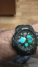 SKMEI-reloj deportivo para hombre, estilo militar, cronógrafo masculino, digital, LED, resistente al agua
