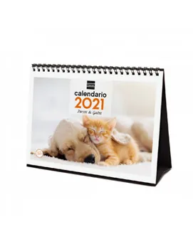 

Annual calendar CAL.SOBREM.2021 dogs and cats +