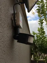 Sensor de movimiento infrarrojo automático para exteriores, Detector de movimiento PIR de 12V, 220V, 110V, temporizador de montaje en pared, interruptor de luz LED con Sensor de movimiento de 24V